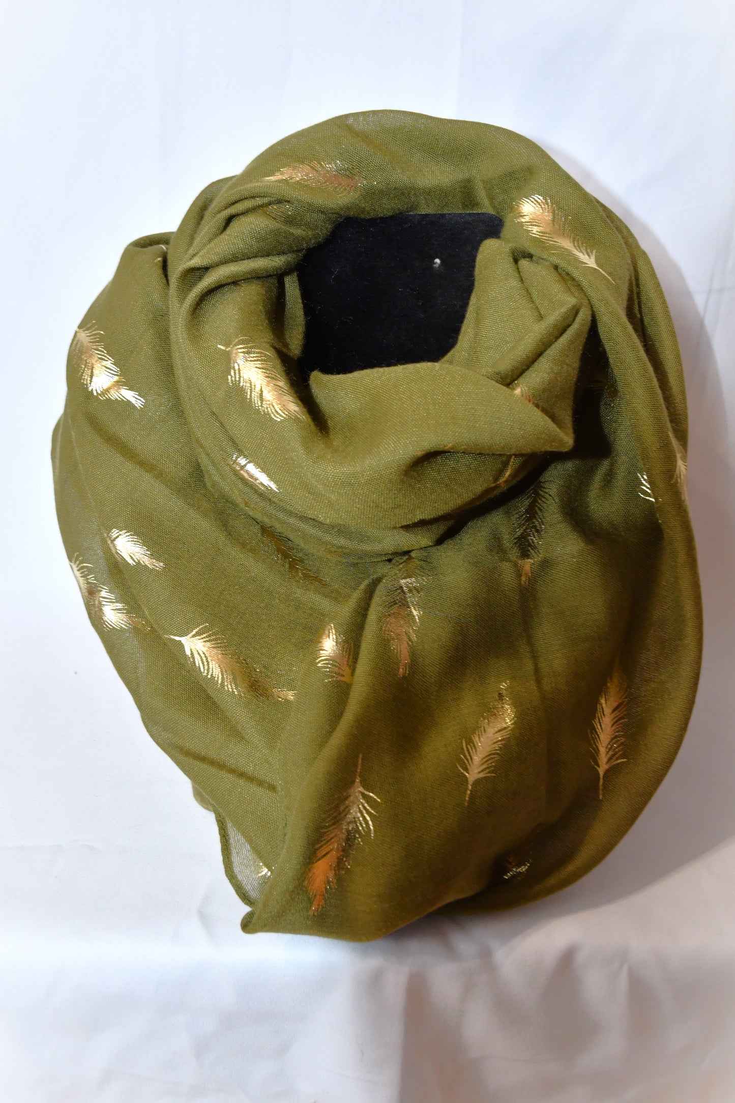 Foulard plume OR