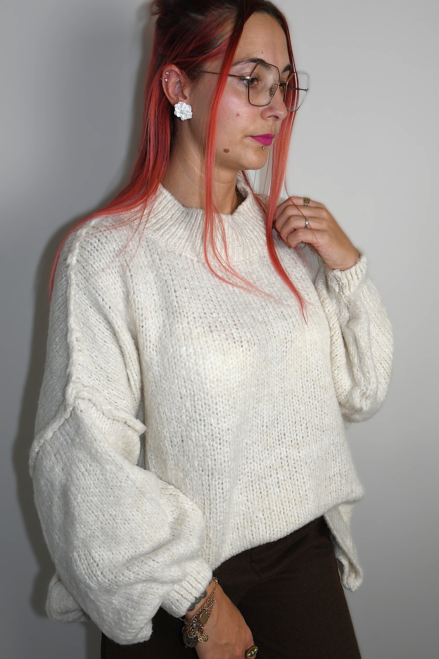 Pull Shénane beige