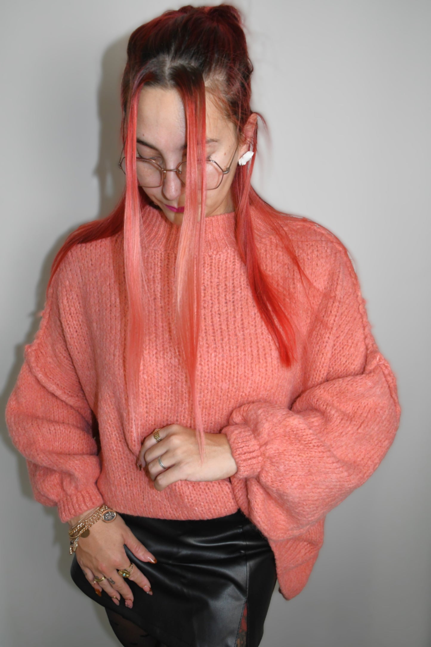 Pull Shénane saumon