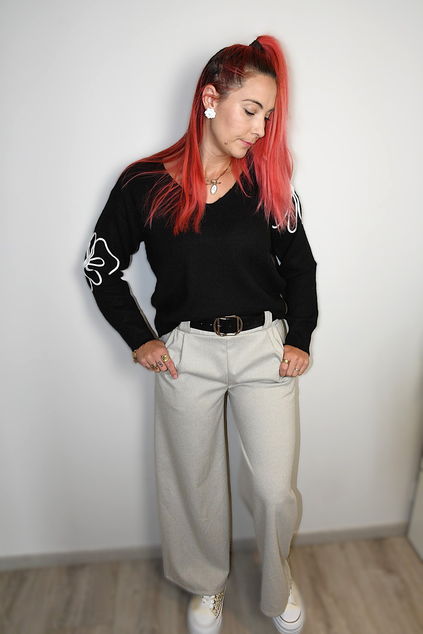 Pantalon Shan Beige