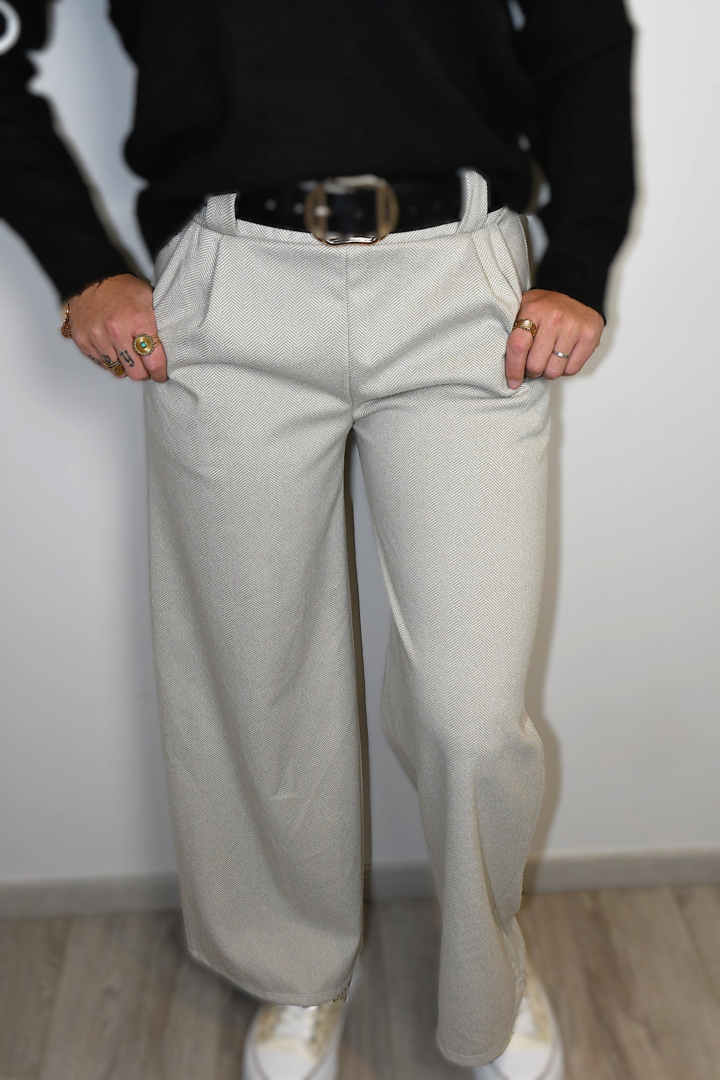 Pantalon Shan Beige