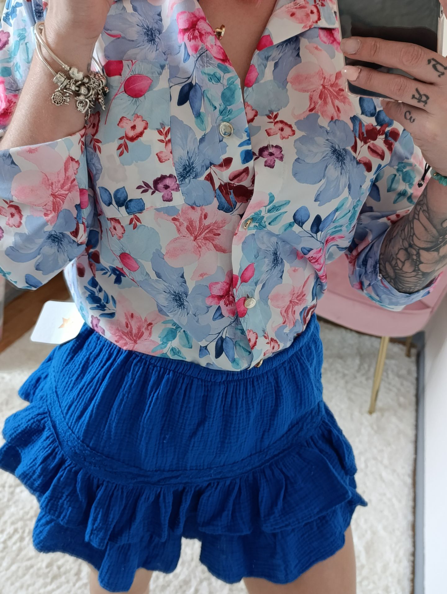 Jupe short sandy