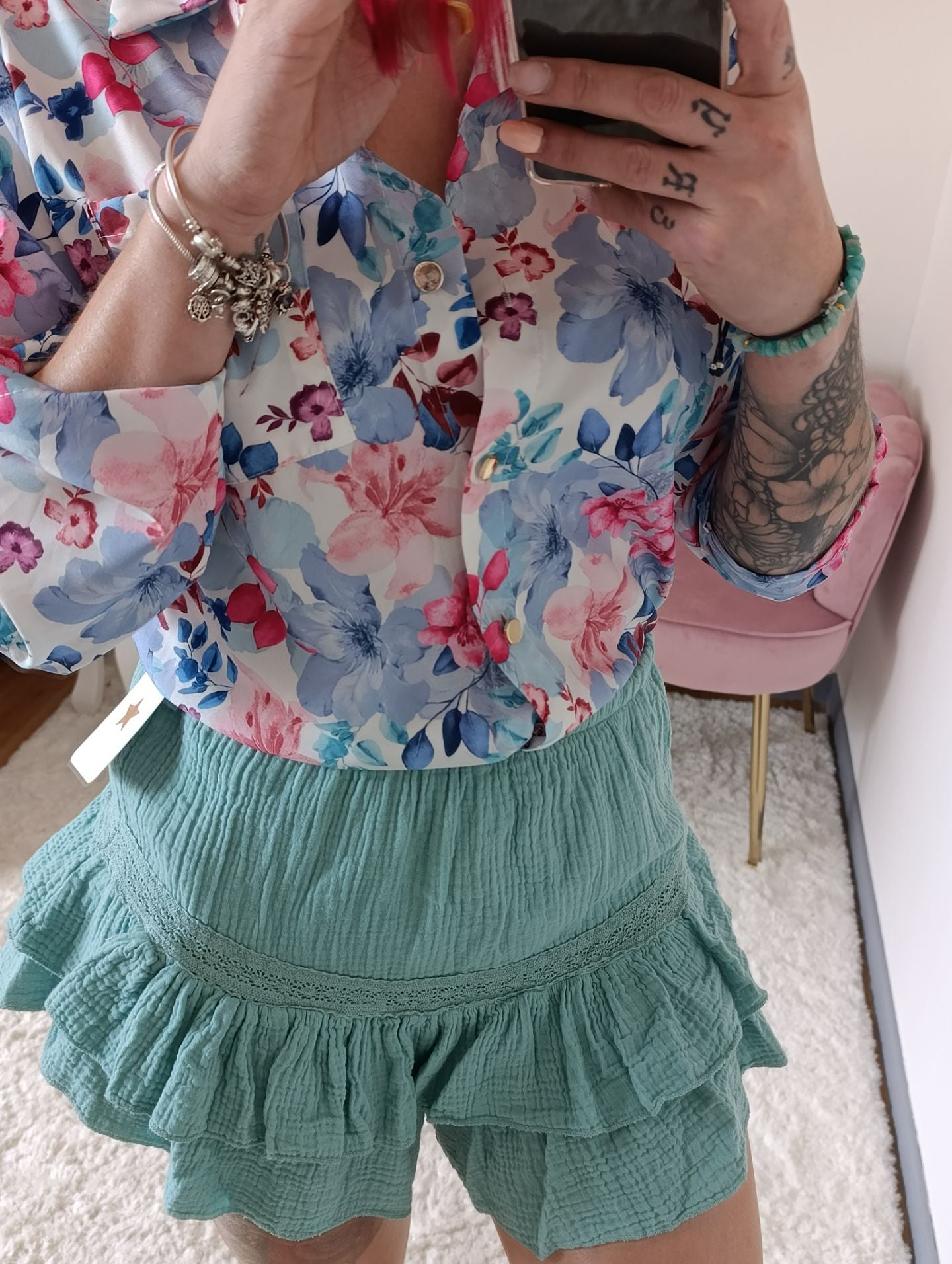 Jupe short sandy