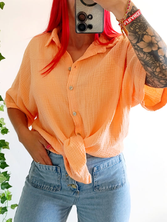 Chemise Saumon