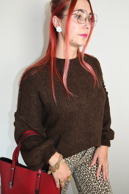 Pull Shénane Chocolat