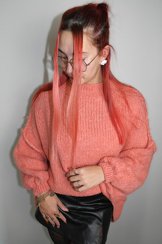 Pull Shénane saumon
