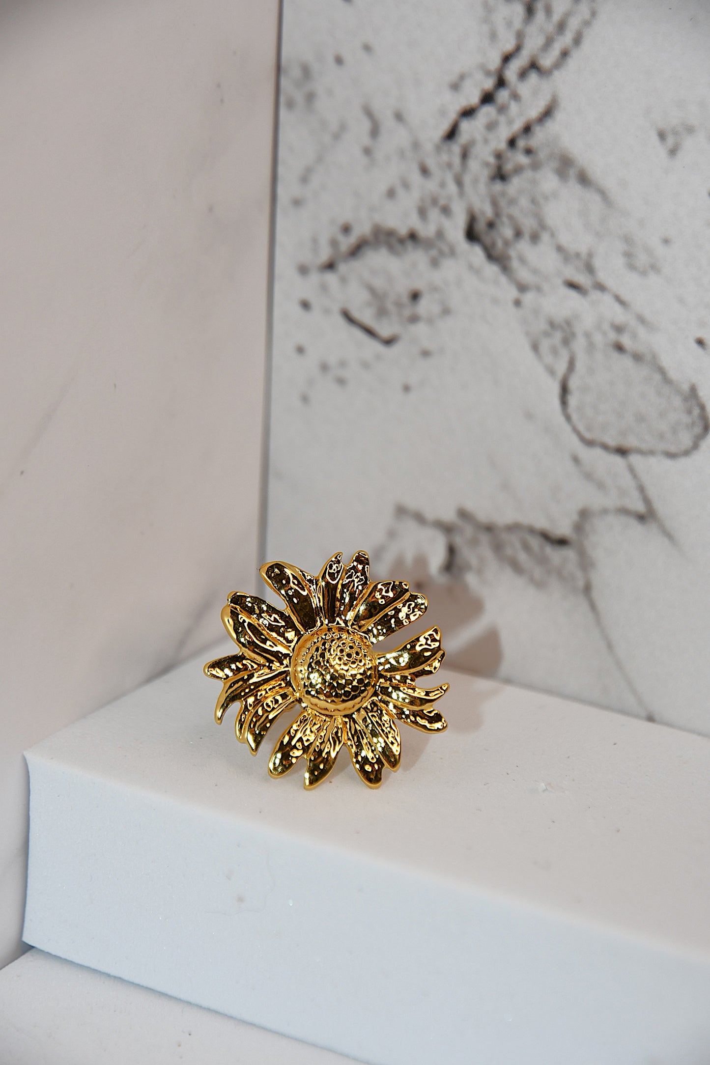 Bague Tournesol sol