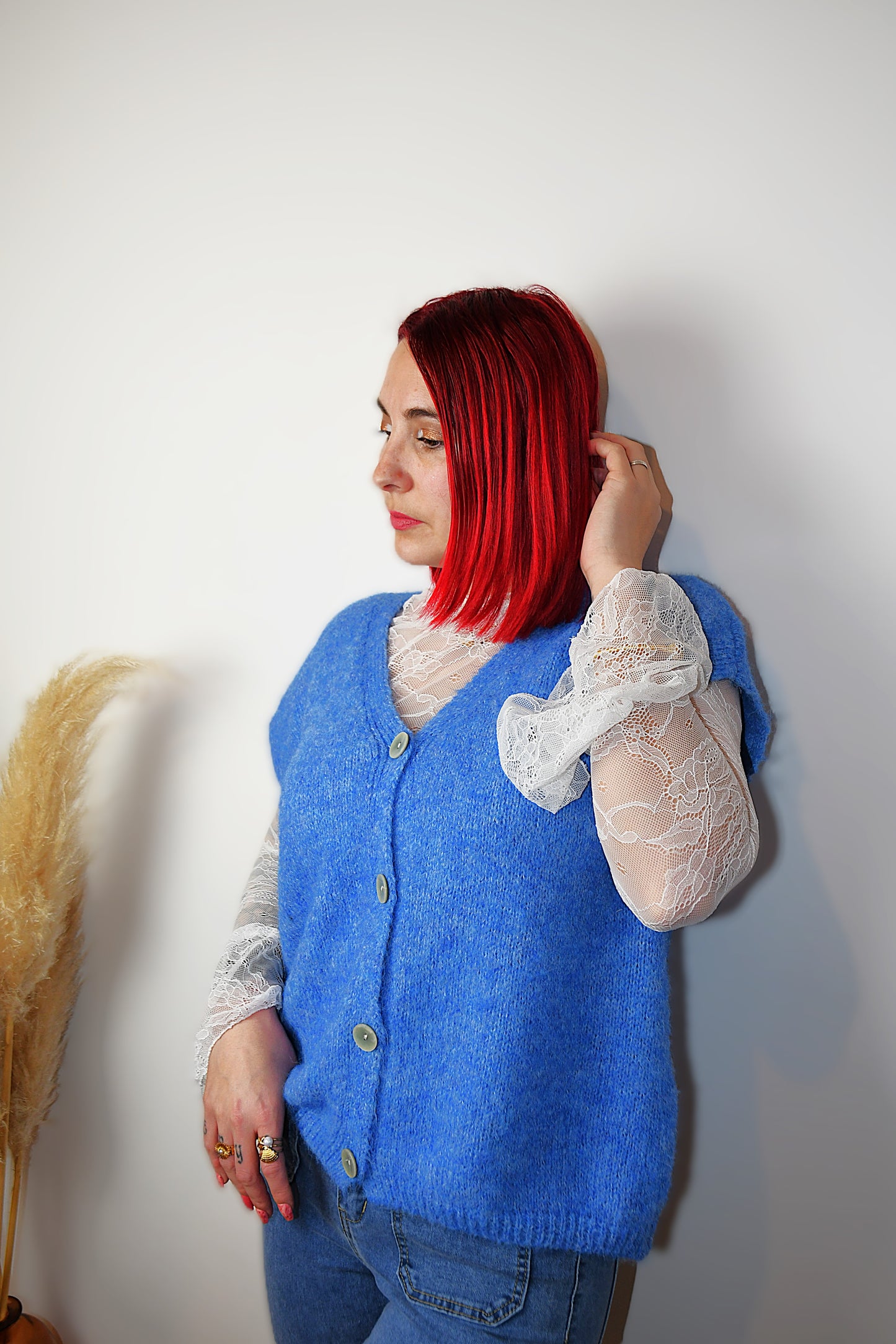 Cardigan Alison Bleu