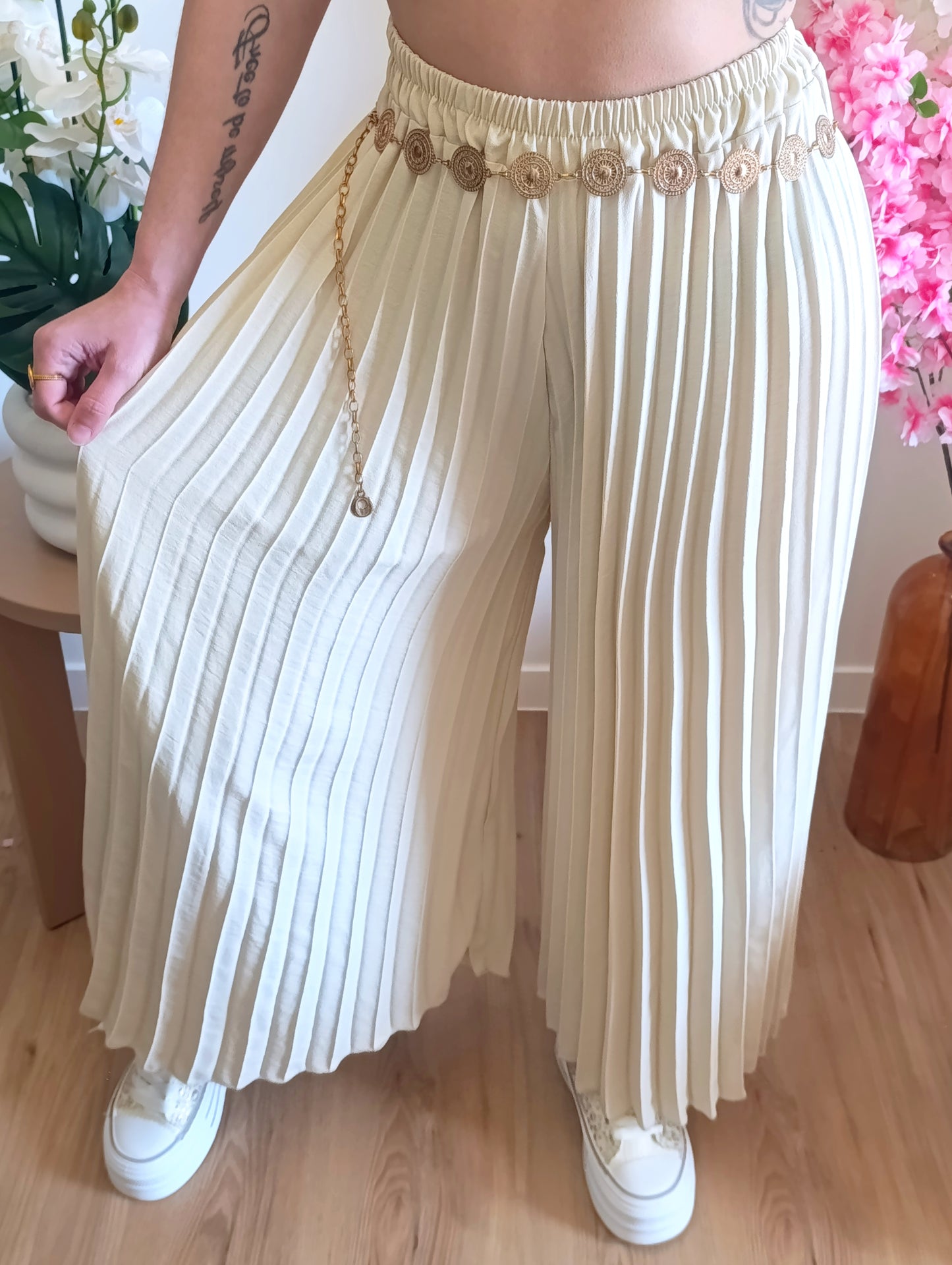 Pantalon Fiona beige