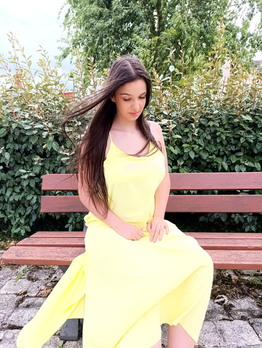 Robe Zola jaune