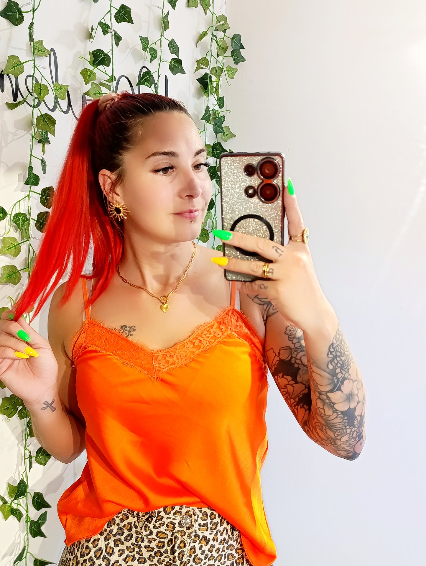 Top Iseult Orange