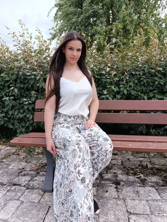 Pantalon Tina vert