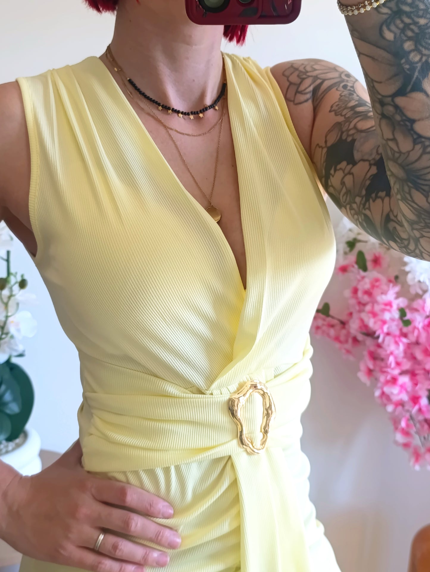 Robe Olympe yellow