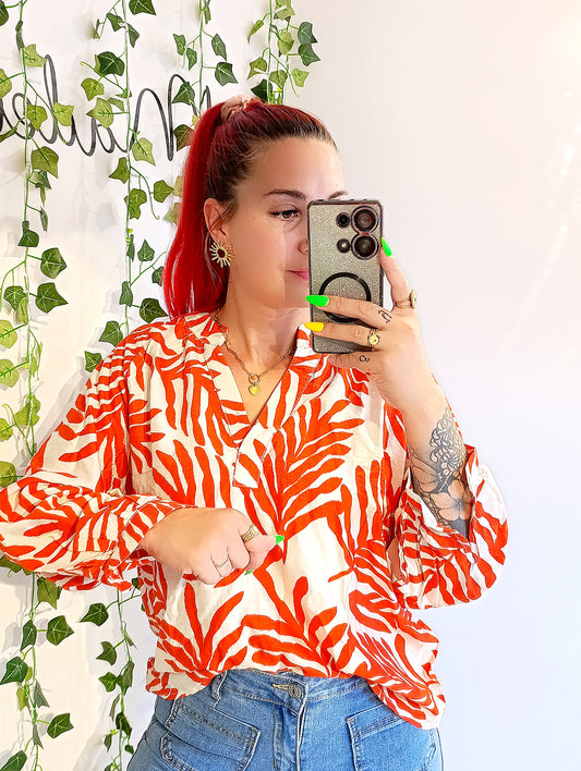 Blouse Mirany Orange