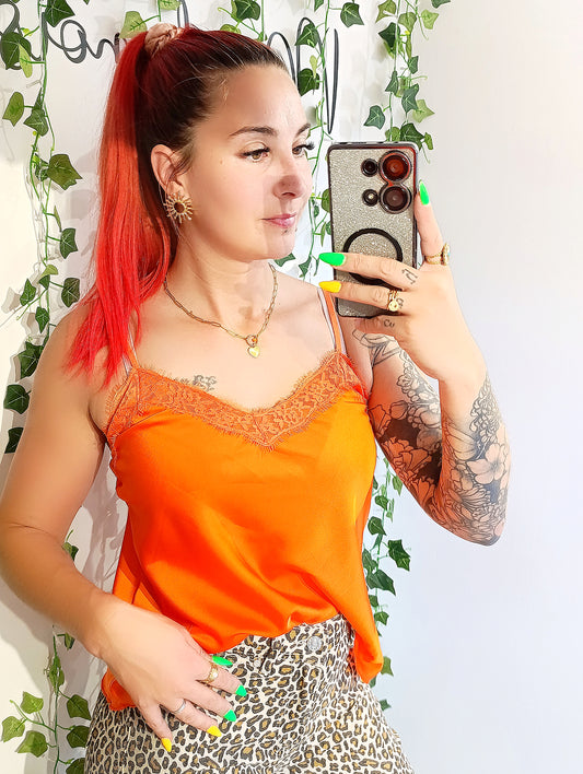 Top Iseult Orange